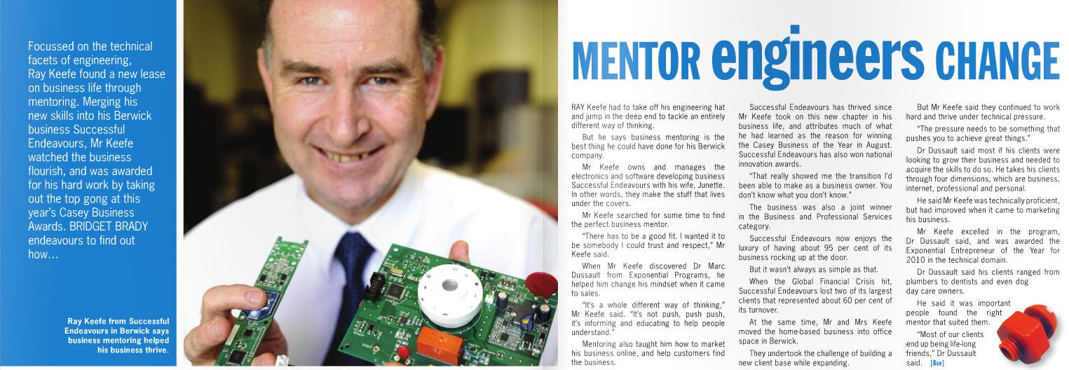 MENTOR engineers CHANGE - a business success story