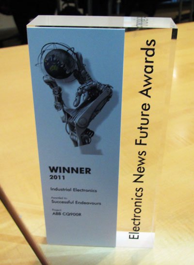 Future Awards Industrial Electronics Trophy