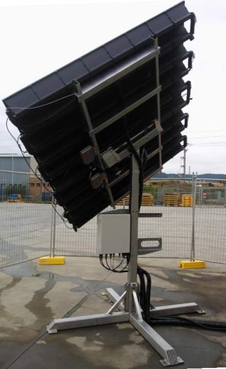 Environment Concentrated Tracking PV Solar + Hot Water
