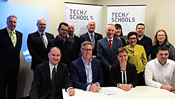 Casey Tech School Charter Signed
