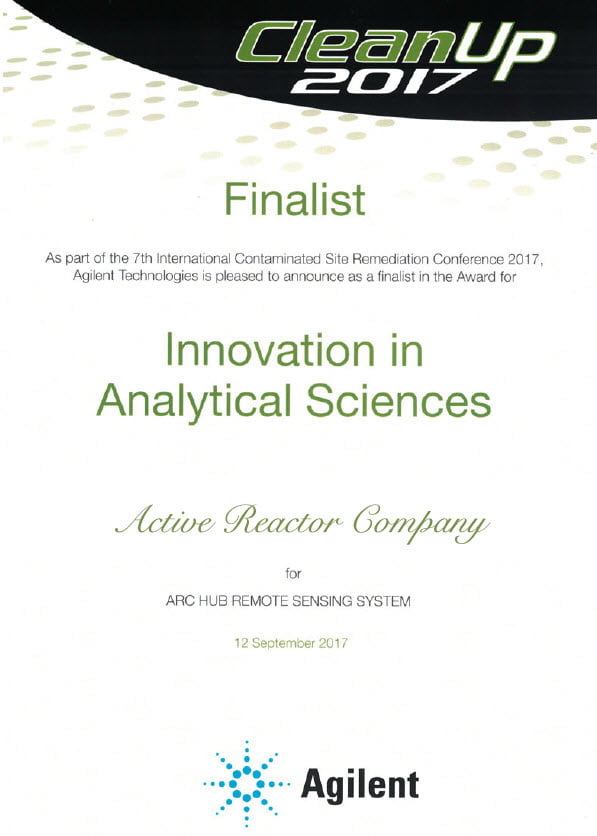 arcHUB - Agilent Award For Innovation In Analytical Science 2017 for Australia