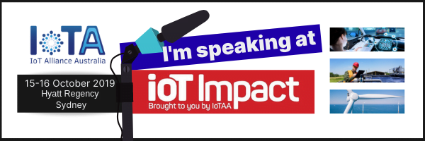 I am speaking at IoT Impact