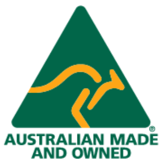 Australia Made And Owned logo